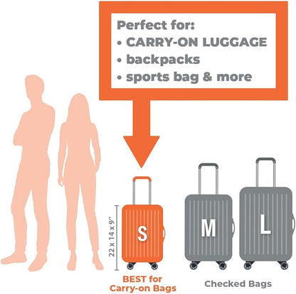 Beeyond Compression Packing Cubes Set - 6 Pieces for Travel and Luggage Organization, Includes Large & Small Cubes, Accessories Bag, and Laundry Bag