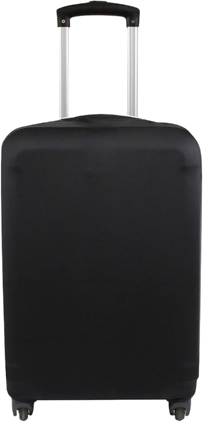 Explore Land Travel Luggage Cover Suitcase Protector Fits 31-32 Inch Case (Black, XL)