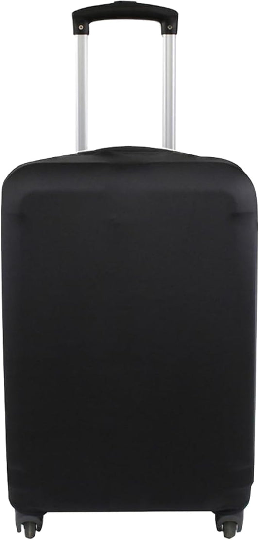 Explore Land Travel Luggage Cover Suitcase Protector Fits 31-32 Inch Case (Black, XL)