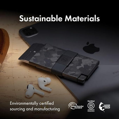 Ekster Aluminum Cardholder Wallet for Men | Metal Wallets with RFID Blocking Layer | Slim & Minimalist Aluminum Wallet with Push Button for Quick Card Access