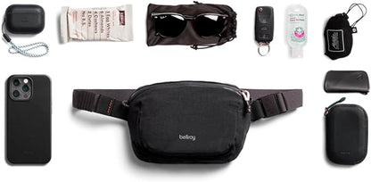 Bellroy Lite Belt Bag (versatile crossbody bag, fanny pack) - Black