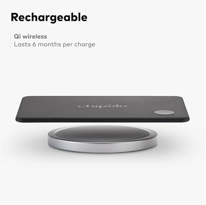 Chipolo Bundle (Loop, Card) - Rechargeable Bluetooth Tracking tag, Item Locator for Keys & Bags and Wallet Tracker, Compatible with Apple Find My or Find Hub on Android