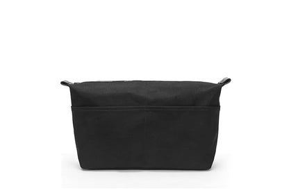Insert Storage Bag Purse Organizer and Cosmetic Travel Bags for Women Makeup Bag with Compartments Three Sizes Cotton Canvas built-in compartments functiona and fashionable