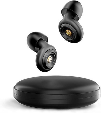 50dB Noise Cancelling Ear Plugs for Sleeping - Reusable High-Fidelity Earplugs for Snoring, Concerts, Travel, Side Sleepers, Silicone Ear Plugs with 4 Comfort Tips