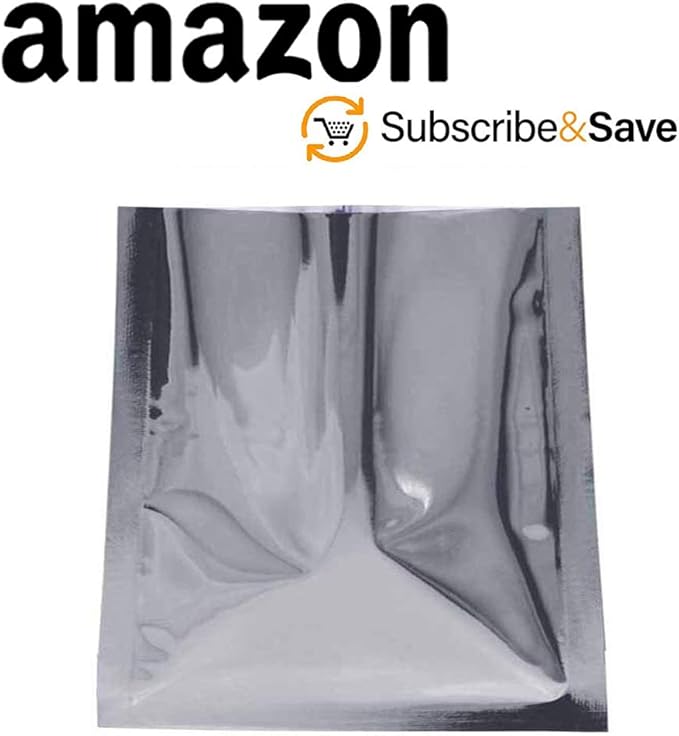 APQ Pack of 200 Static Shielding Bags 18 x 18. Grey Electrostatic Bags 18x18. Open Ended Heat Sealable Bags. Transparent Material. Great for Electronical Sensitive Components.