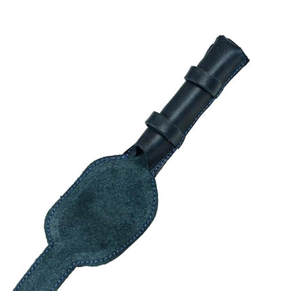 Hide & Drink, Leather Double Edge Safety Razor Protective Case, Shaving Travel Pouch, Handmade (Slate Blue)