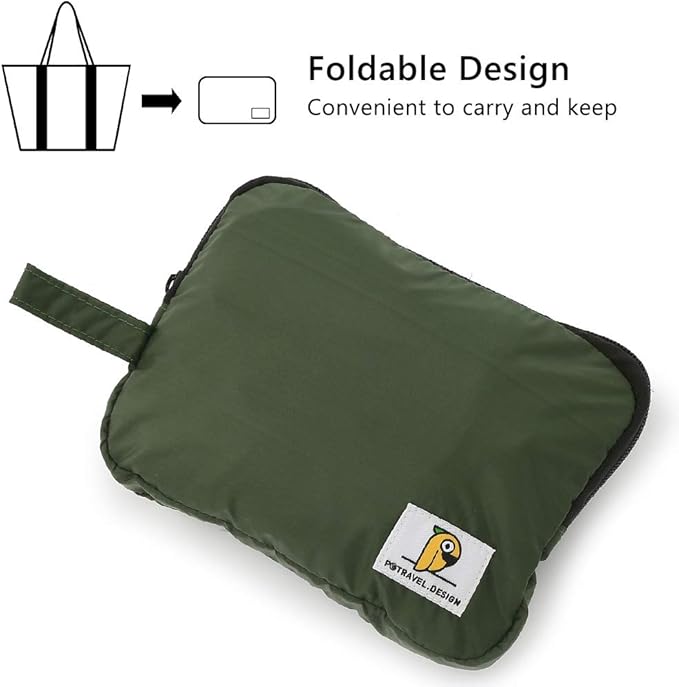 VanFn Foldable Travel Totes Duffel Bag - Gym & Weekend Bag, Luggage Duffle - P.Travel Series