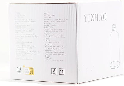 YIZHAO Green Glass Spray Bottles 4oz, with Small Fine Mist Spray, Metal Cap, Refillable for Essential Oil,Travel,Cleaning,Perfume,Aromatherapy,Makeup – 9 Pcs