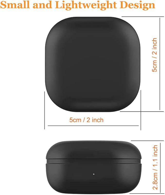 Threeeggs for Galaxy Buds 2 Charging Case, Replacement Charger Station Cradle Charge Box with USB-C Cable Cord for Samsung SM-R177 Earbuds