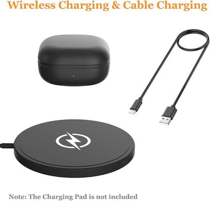 Threeeggs for Galaxy Buds 2 Charging Case, Replacement Charger Station Cradle Charge Box with USB-C Cable Cord for Samsung SM-R177 Earbuds