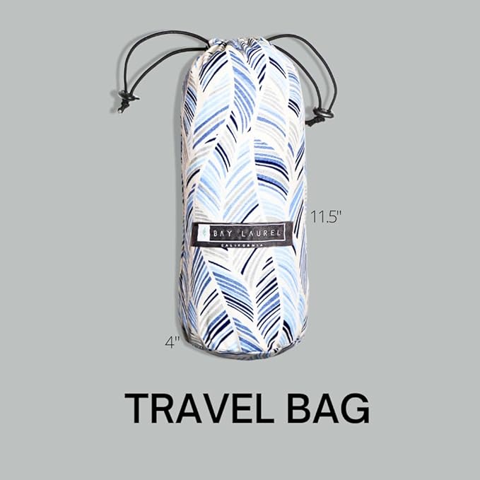 BAY LAUREL Turkish Beach Towel with Travel Bag 39 x 71 Quick Dry Sand Free Lightweight Large Oversized Towels Light