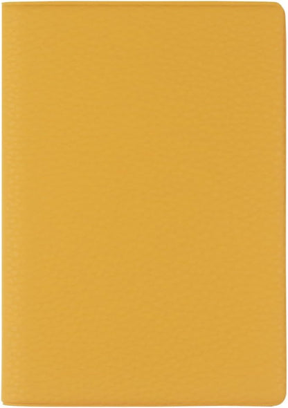Fenice Classic Passport Cover Holder Wallet Case for Travel Essential RFID Blocking Vegan Leather Waterproof (YELLOW)