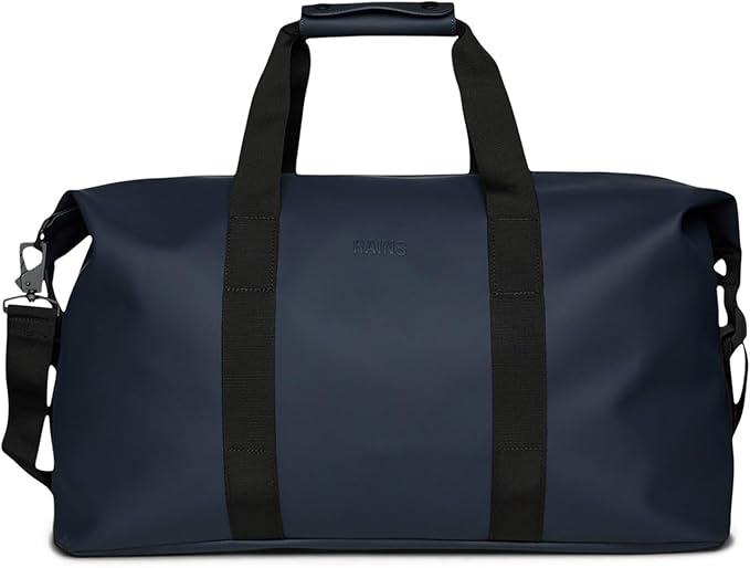 RAINS Regular Weekend Bag - Waterproof Travel Duffel for Men and Women - Duffle with Coated Zip, Adjustable Strap