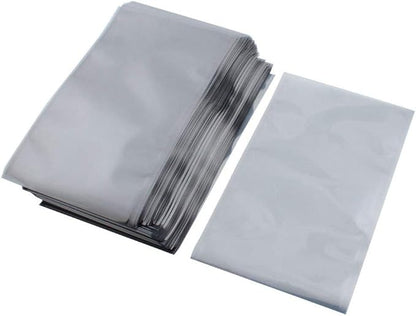 APQ Pack of 200 Static Shielding Bags 18 x 24. Grey Electrostatic Bags 18x24. Open Ended Heat Sealable Bags. Transparent Material. Great for Electronical Sensitive Components.