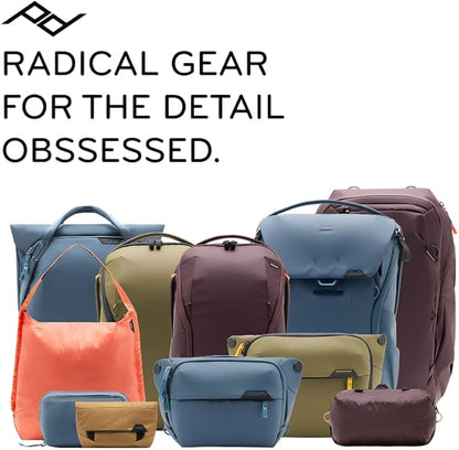 Peak Design Shoe Pouch, Eclipse, Ultralight Travel Organizer Bag for Shoes or Other Items, Weatherproof Shell, Packs into Itself, Fits 1–2 Pairs of Shoes, Works with Peak Design Travel Bags