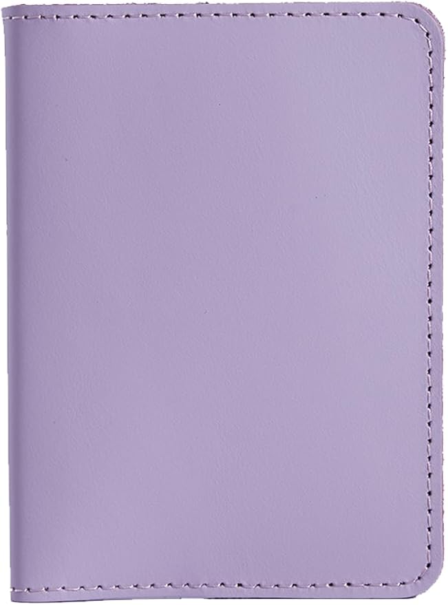 INCARNE US Leather Passport Holder for Travel - Passport Case - Passport Wallet for Men - Passport Cover for Women Sleeve Protector - Travel Essentials Vacation Luggage Travel Gifts - Classic Fuchsia