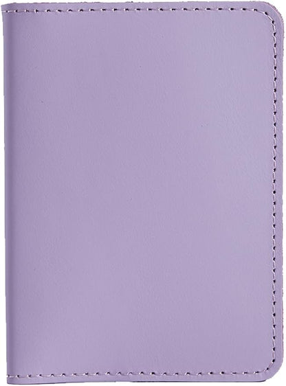 INCARNE US Leather Passport Holder for Travel - Passport Case - Passport Wallet for Men - Passport Cover for Women Sleeve Protector - Travel Essentials Vacation Luggage Travel Gifts - Classic Fuchsia