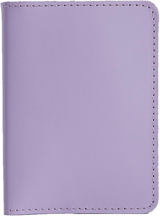 INCARNE US Leather Passport Holder for Travel - Passport Case - Passport Wallet for Men - Passport Cover for Women Sleeve Protector - Travel Essentials Vacation Luggage Travel Gifts - Classic Fuchsia