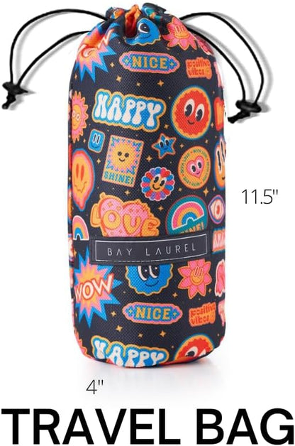 BAY LAUREL Turkish Beach Towel with Travel Bag 39 x 71 Quick Dry Sand Free Lightweight Large Oversized Towels Light