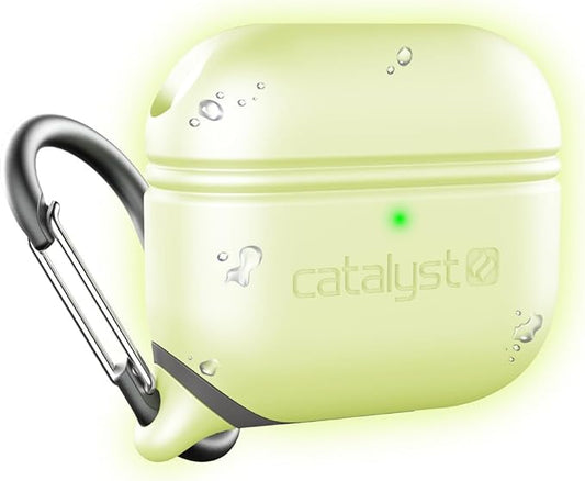 Catalyst Waterproof Case for AirPods 3rd Generation (2021) - Wireless and USB-C Charging Compatible AirPods 3rd Generation Case, Drop Protection Cover for AirPods 3 One Piece Design with Carabiner