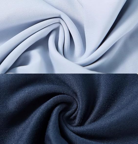 Memory Foam Travel Neck Pillow - Ergonomic & Compact Design for Airplane, Car Rides and Long Journeys (Blue)