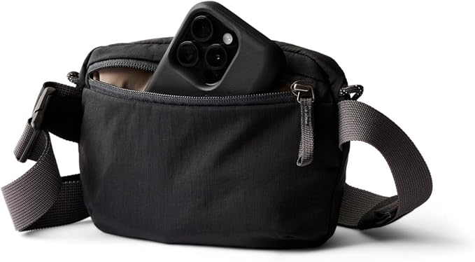 Bellroy Lite Belt Bag (versatile crossbody bag, fanny pack) - Black