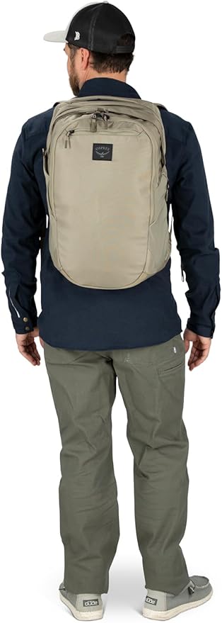 Osprey Aoede 21L Commuter Airspeed Backpack, Tan Concrete