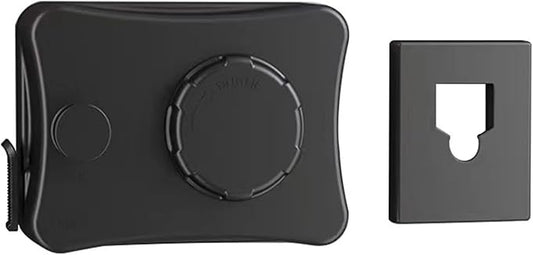 Anti-Sagging Clothes Line Thickened Steel Wire Retractable Clothesline Heavy Duty Clothesline Wall Mounted Matte Black Finished