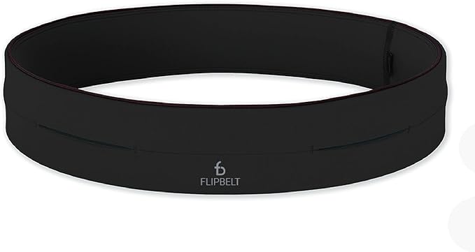 FlipBelt Classic Running Belt, Running Fanny Pack for Women and Men, USA Company