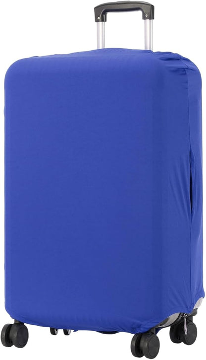 uxcell Luggage Cover for Suitcase Protector, Fit 21-25 Inch Luggage Elastic Suitcase Cover Scratch-Resistant Covers for Travel Business Trips, Blue (M)
