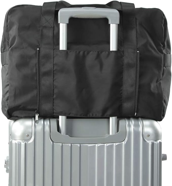 VanFn Foldable Travel Duffel Bag, Sports Duffels Gym Bag, Rainproof Nylon Totes, Sports Shoulder Handbag, Lightweight Duffle Bags For Women & Men, Outdoor Weekend Bag, P.Travel Series