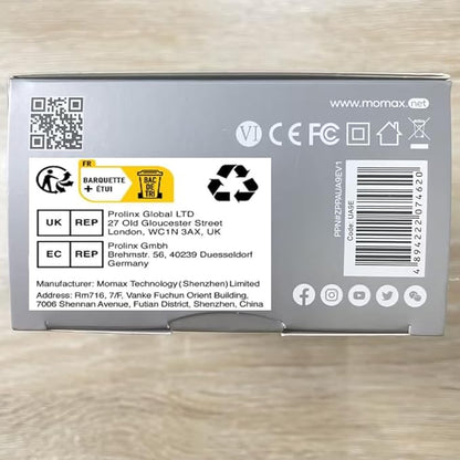 MOMAX Universal Travel Adapter, PD 35W Fast Charge International Power Adapter, 3 USB C & 2 USB A, Worldwide Travel Plug Adapter, International Power Adapter for Europe, USA, Japan, Aus(Type C/A/G/I)