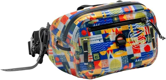 BOTE Highwater Waist Belt Pack Fully Waterproof SUP Zip Up Fanny Bag Adjustable Strap Outdoor Water Sports Extra Storage Completely Submersible