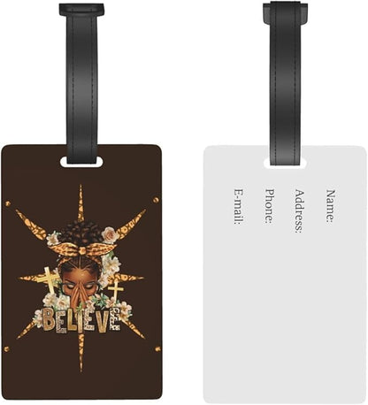 Travel Suitcase Protector African American Girl Elastic Protective Washable Luggage Cover With Concealed Zipper Suitable For 18-32 Inch(XL (for 29-32 inch luggage))