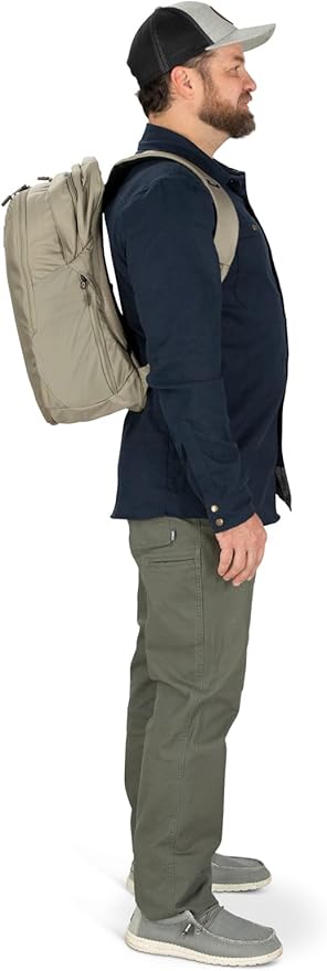 Osprey Aoede 21L Commuter Airspeed Backpack, Tan Concrete
