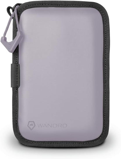 WANDRD Memory Card Case - Durable SD, Micro SD Card Holder for Creators | Camera Accessories & Electronics Organizer for Travel (Uyuni Purple)