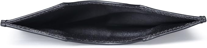 HISCOW Minimalist Passport Sleeve - Italian Calfskin (Black)