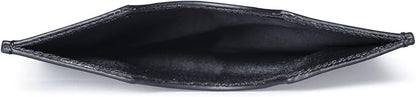 HISCOW Minimalist Passport Sleeve - Italian Calfskin (Black)