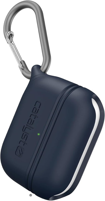 Catalyst Waterproof Case for AirPods Pro 2nd Generation and AirPods Pro 1st Generation - Wireless and USB-C Charging Compatible, One Piece Design, High Drop Protection Case with Carabiner