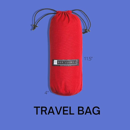 BAY LAUREL Turkish Beach Towel with Travel Bag 39 x 71 Quick Dry Sand Free Lightweight Large Oversized Towels Light