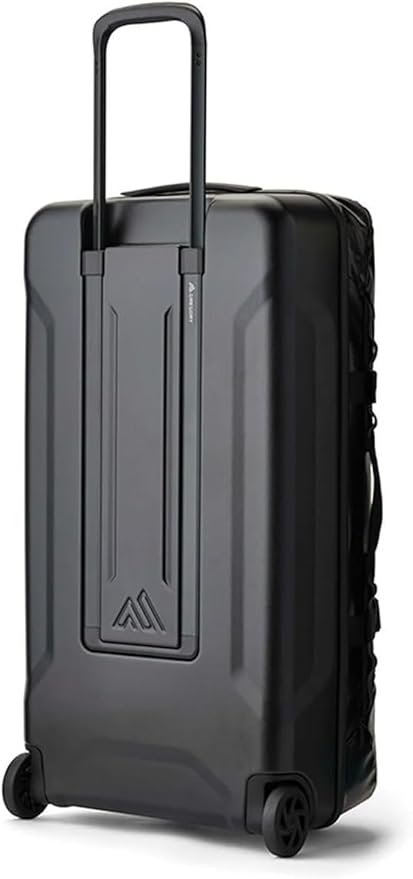 Gregory Alpaca 100L Water-Resistant Adventure Travel/Gear Organization Wheeled Duffle Bag with Packing Cube Included, Obsidian Black