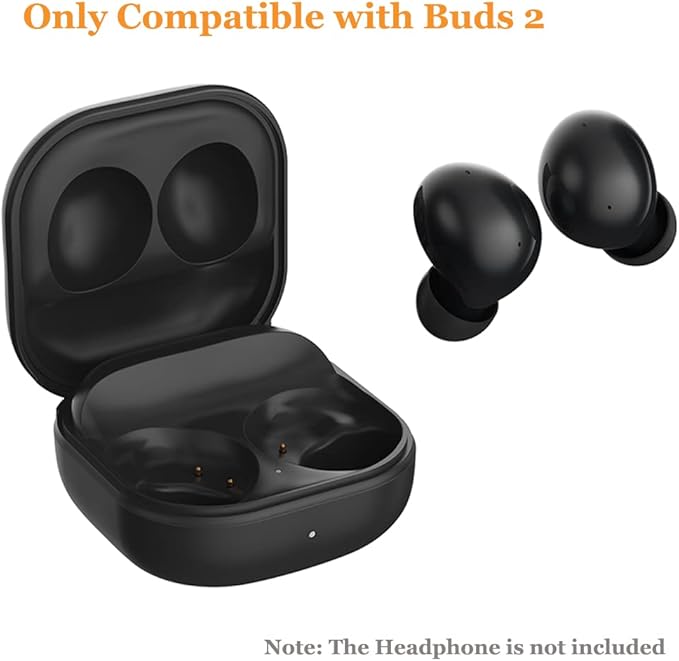 Threeeggs for Galaxy Buds 2 Charging Case, Replacement Charger Station Cradle Charge Box with USB-C Cable Cord for Samsung SM-R177 Earbuds
