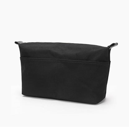 Insert Storage Bag Purse Organizer and Cosmetic Travel Bags for Women Makeup Bag with Compartments Three Sizes Cotton Canvas built-in compartments functiona and fashionable