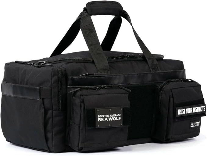 30L Duffle Bag Alpha Black