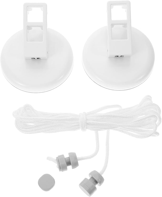 VOSAREA Retractable Laundry Line Suction Cup Easy-to-Hang PVC Clothes Line for Outdoor Portable Travel Clothesline