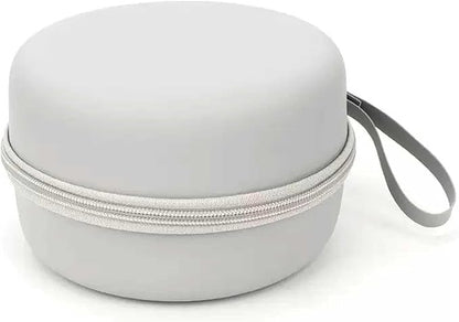 Neck Pillow for Traveling,Travel Pillow with Hard Case for Airplane 100% Pure Memory Foam,Travel Neck Pillow for Flight Headrest Sleep,Travel Essentials (Orange)