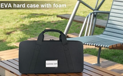 Multi-Purpose EVA Hard Case with Custom Foam Insert for Camera Gear, Precision Instruments, Car Tools, Outdoor Equipment, Interior 19 * 9.25 * 4.8inches