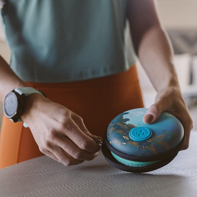 HYDAWAY Travel Case for Collapsible Bottles, Bowls & Cups - Protective Storage with Carabiner Clip - Durable, Water-Resistant, TSA-Friendly