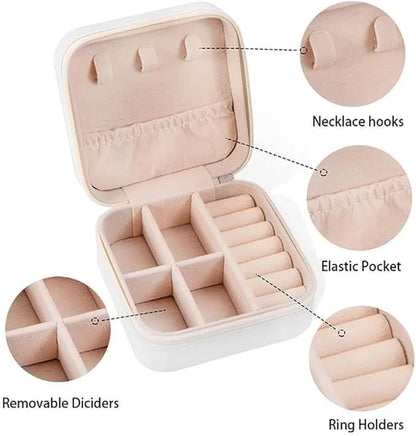 Getname Necklace Custom Name Butterfly Travel Jewelry Case Personalized Travel Jewelry Box with Name Watercolor Butterfly Small Jewelry Box Portable Jewelry Organizer