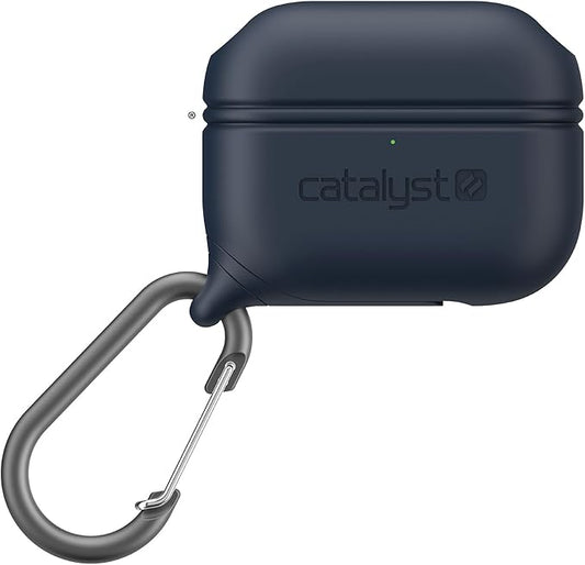 Catalyst Waterproof Case for AirPods Pro 2nd Generation and AirPods Pro 1st Generation - Wireless and USB-C Charging Compatible, One Piece Design, High Drop Protection Case with Carabiner